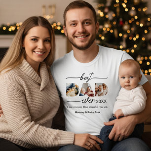 Bästa pappa någonsin Fars dag Pappa Klipp ut 3 fo T Shirt