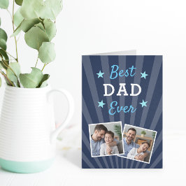 Bästa Pappa någonsin | Fars dag Photo Kort