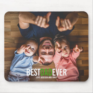Bästa Pappa någonsin Fars dag Photo Mousepad Musmatta
