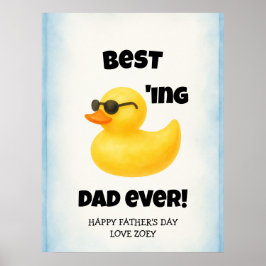 Bästa pappa någonsin | Fars dag Poster