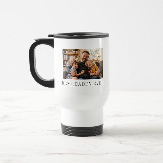 Bästa pappa någonsin Fars dag present Foto  Resemugg (Vänster)