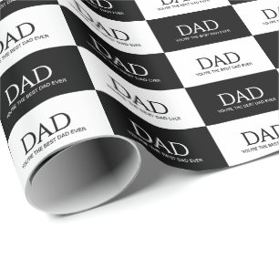 Bästa pappa någonsin fars dag presentpapper