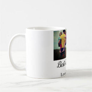 Bästa pappa någonsin fars dag son dotter pappa pap kaffemugg