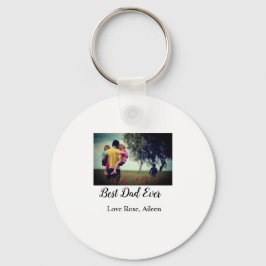 Bästa pappa någonsin fars dag son dotter pappa pap nyckelring