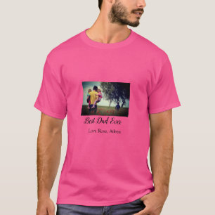Bästa pappa någonsin fars dag son dotter pappa pap t shirt