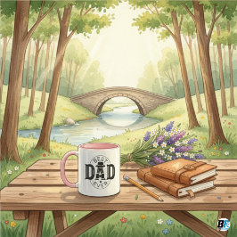 Bästa Pappa någonsin, Fars dag Speciell fästare Mugg