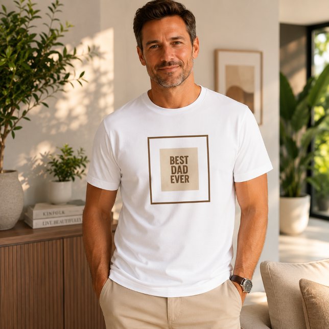 Bästa pappa någonsin | Fars dag  T Shirt (Skapare uppladdad)