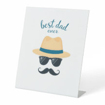 Bästa Pappa någonsin Fedora, solglasögon och klass