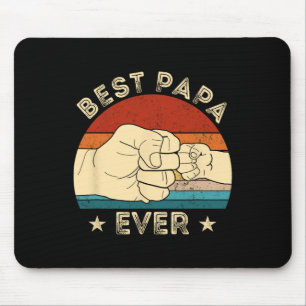 Bästa pappa någonsin fistbump rolig farfar fars da musmatta