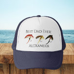 Bästa Pappa någonsin! Fly Fish Fishmen Flyfish Keps<br><div class="desc">Bästa Pappa någonsin! Fly Fish Fishermen Flyfish Hat. Våra Personlig fiskares hattar är av någon anledning underbara gåvor.</div>