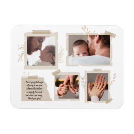 Bästa Pappa någonsin, första fars dag, lycklig far Magnet