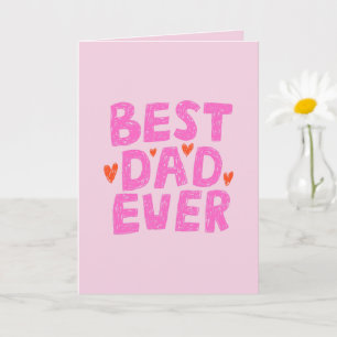 Bästa pappa någonsin Foto Fars dag Kort