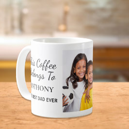 Bästa Pappa någonsin-foto Kaffemugg