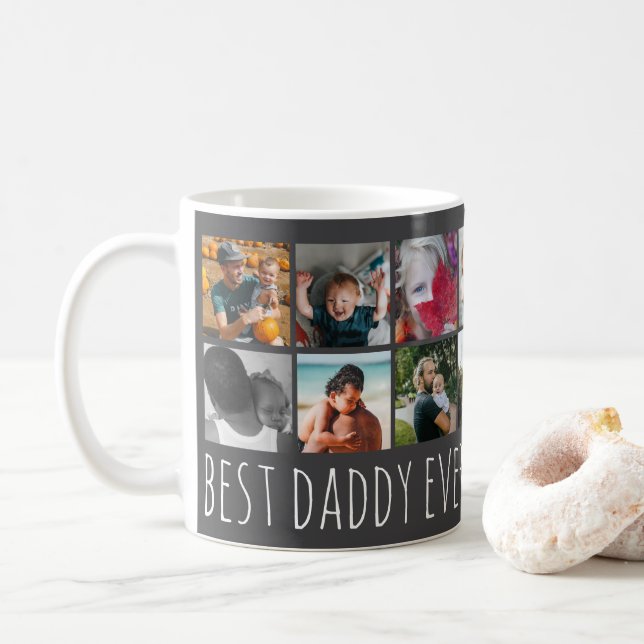 Bästa pappa någonsin Foto Mugg (Med munk)