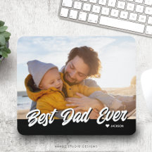 Bästa Pappa någonsin Foto Namn Pappor Gift Day