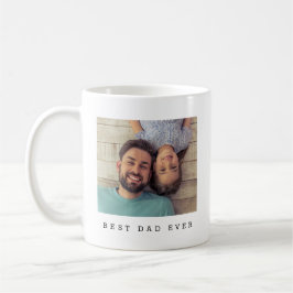 Bästa pappa någonsin Foto Personligt Kaffemugg