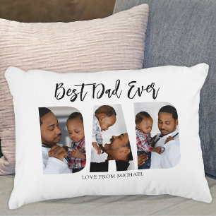 Bästa Pappa någonsin-foto Prydnadskudde