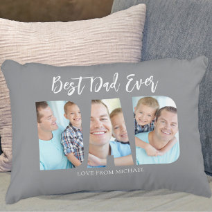 Bästa Pappa någonsin-foto Prydnadskudde