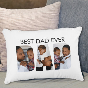 Bästa Pappa någonsin-foto Prydnadskudde