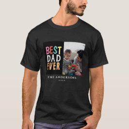 Bästa pappa någonsin Foto T Shirt