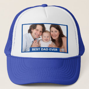 Bästa Pappa någonsin - Fotogåva Pappor Lägg ti Keps