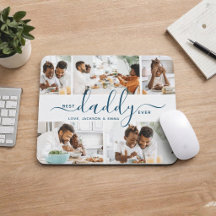 Bästa pappa någonsin  Fotokollage Farsdagspresent