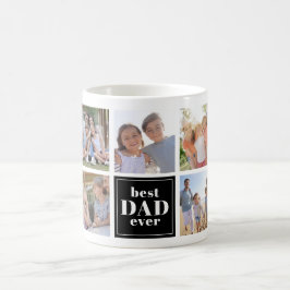 Bästa Pappa någonsin-fotokollage Kaffemugg
