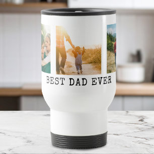 Bästa Pappa någonsin-fotokollage Resemugg