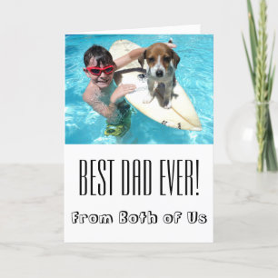 Bästa Pappa någonsin! Fotopappad Fars dag-bil i Ly Kort