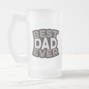 Bästa Pappa någonsin Frostat Ölglas
