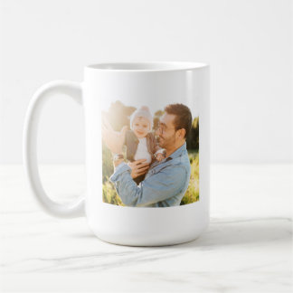 Bästa pappa någonsin Fullständig foto Anpassad kaf Kaffemugg