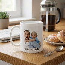 Bästa pappa någonsin Fullständig foto-personaliser