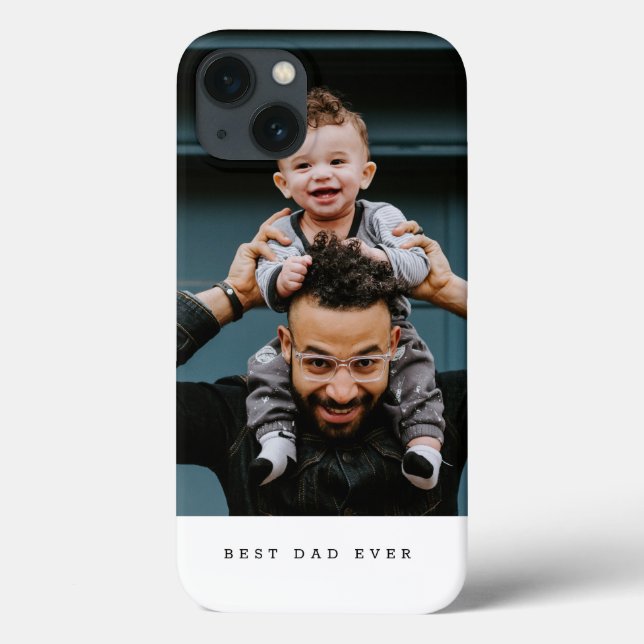 Bästa Pappa någonsin-Fullt-fotoPersonlig (Baksida)