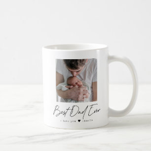 Bästa Pappa någonsin-Fullt-fotoPersonlig Kaffemugg