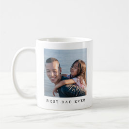 Bästa Pappa någonsin Fullt Photo Personlig Coffee  Kaffemugg