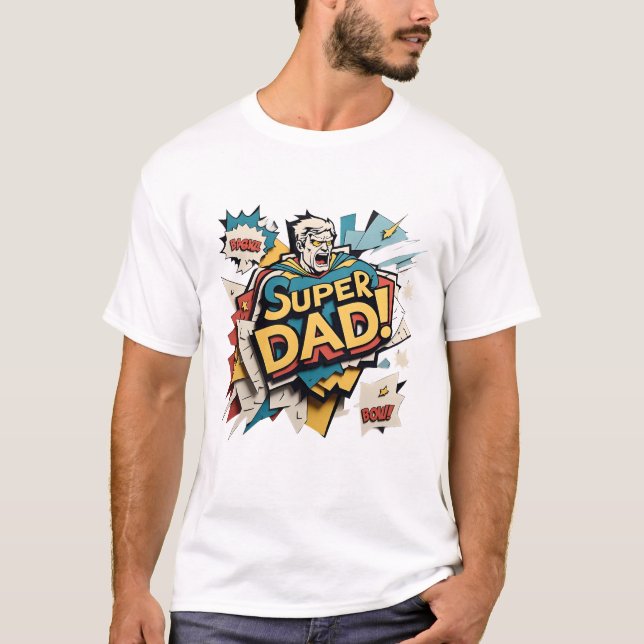 Bästa Pappa någonsin | Funny Fars dag T-Shirt Gift (Framsida)