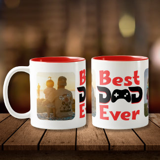 Bästa Pappa någonsin Gamer Pappa Fars dag Mugg
