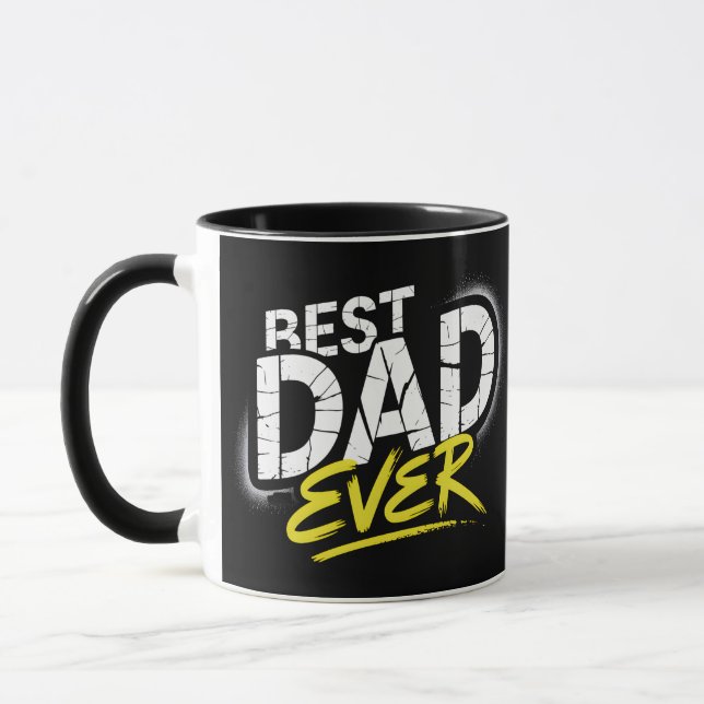 Bästa pappa någonsin Graffiti Art Mugg (Vänster)