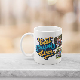 Bästa Pappa någonsin | Grandpa Photo Kaffemugg