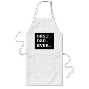 Bästa Pappa någonsin Grilling Apron Långt Förkläde