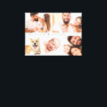 Bästa Pappa någonsin Heart-Anpassningsbarnas fotok Canvastryck<br><div class="desc">Fira ett speciellt första Fars dag med vår "enkla Cute Best Pappa någonsin Heart Family Anpassningsbar Photo Collage stretched canvas". Den här charmerande fotoutsträckta arbetsytan har en kollage av ditt favoritprogram bilder, skapar den som en unik och hjärtfull nyckelepé. Perfekten för att visa omhuldade minnen kommer denna personlig att bli...</div>