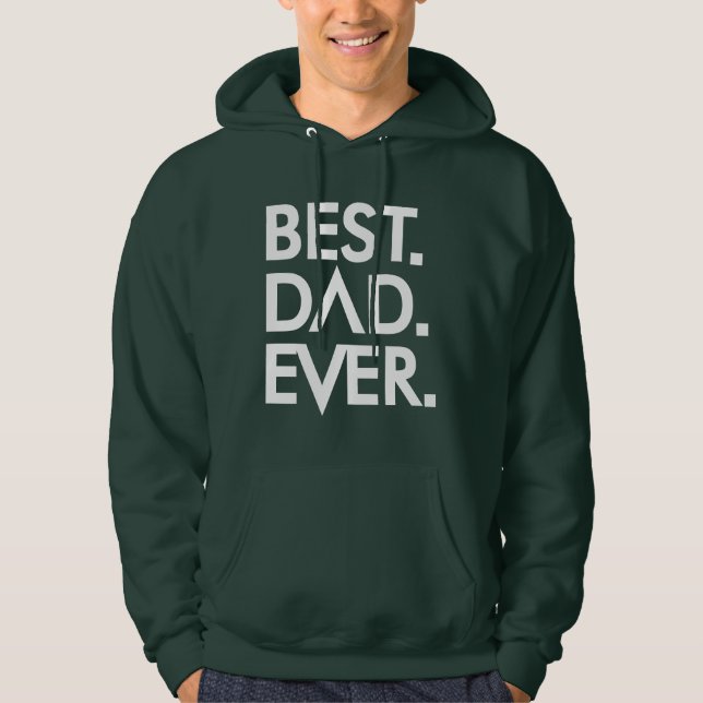 Bästa Pappa någonsin hookus Hoodie (Framsida)