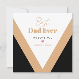 Bästa pappa någonsin julkort