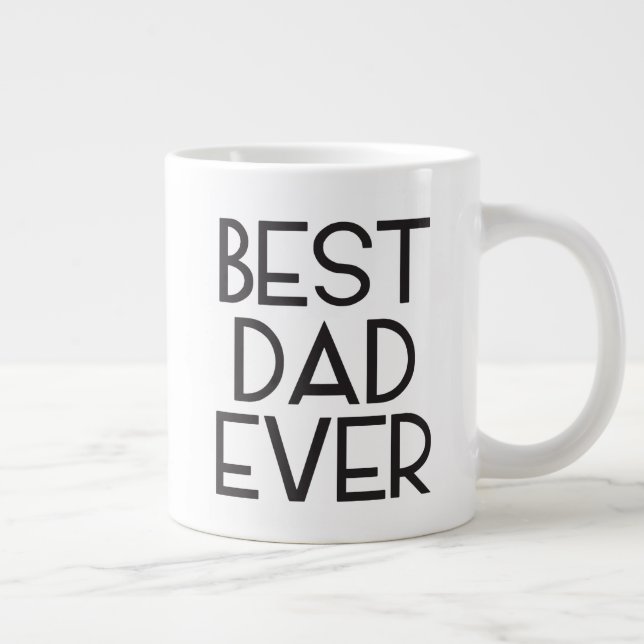 Bästa Pappa någonsin Jumbo Mugg (Höger)