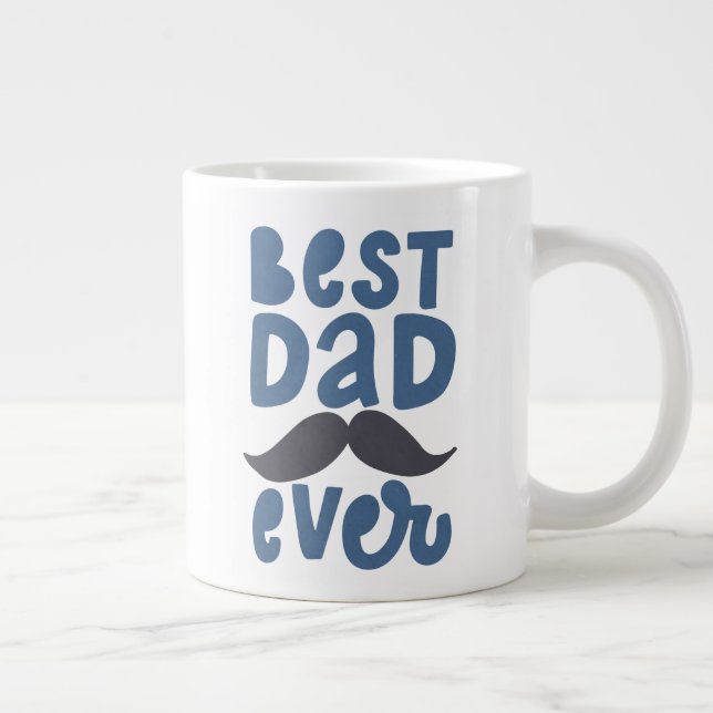 Bästa Pappa någonsin Jumbo Mugg (Höger)