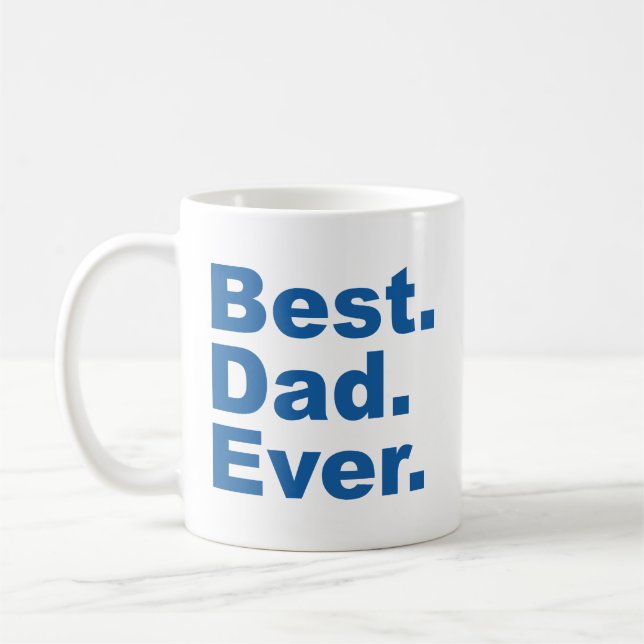 Bästa Pappa någonsin-kaffe Mugg (Vänster)
