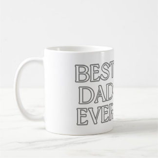 bästa pappa någonsin kaffemugg