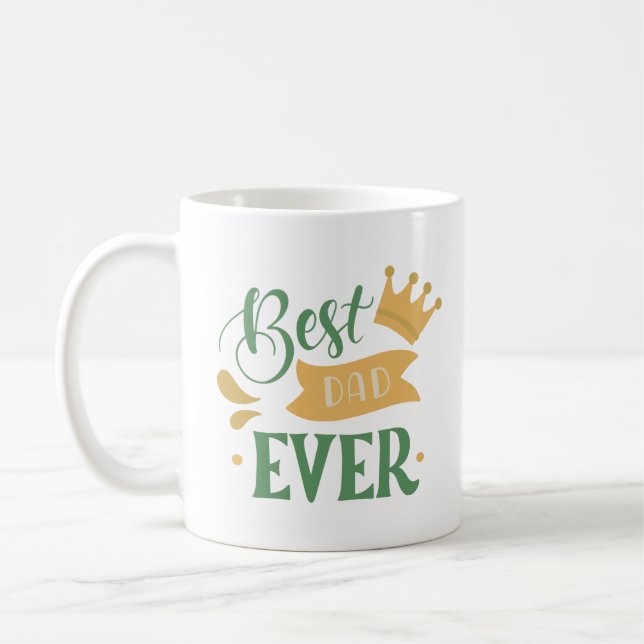 bästa pappa någonsin kaffemugg (Vänster)