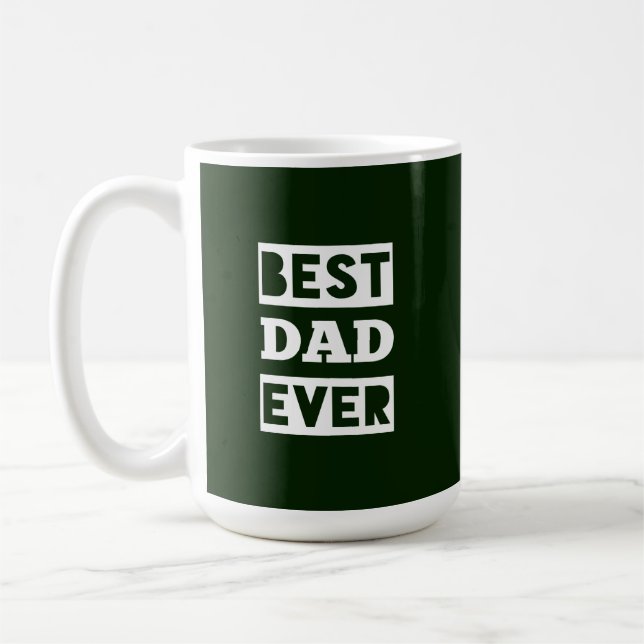 Bästa pappa någonsin kaffemugg (Vänster)