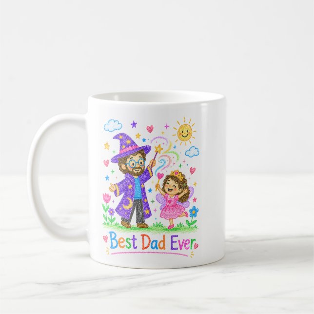 Bästa pappa någonsin kaffemugg (Vänster)